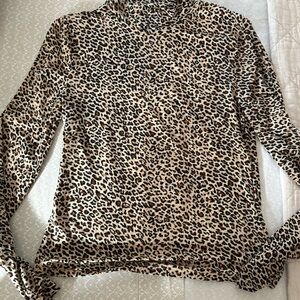 Leopard Print Women's Top